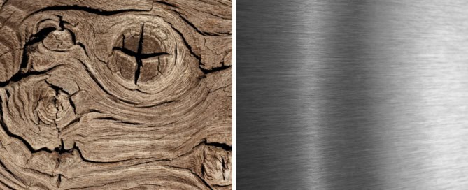 Holz vs. Metall